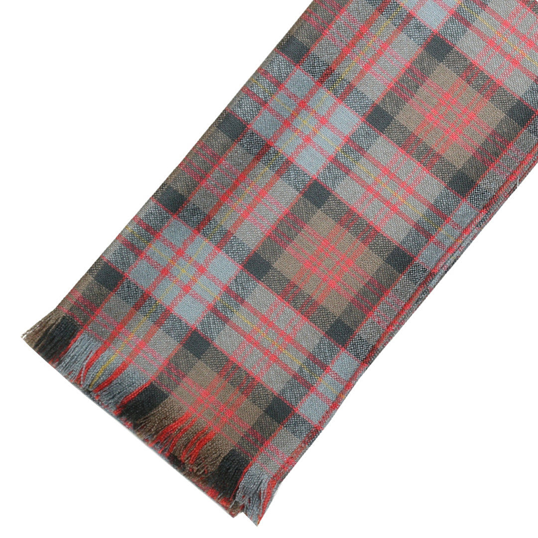 Fine Weight Tartan Scarf - Cameron of Erracht Weathered