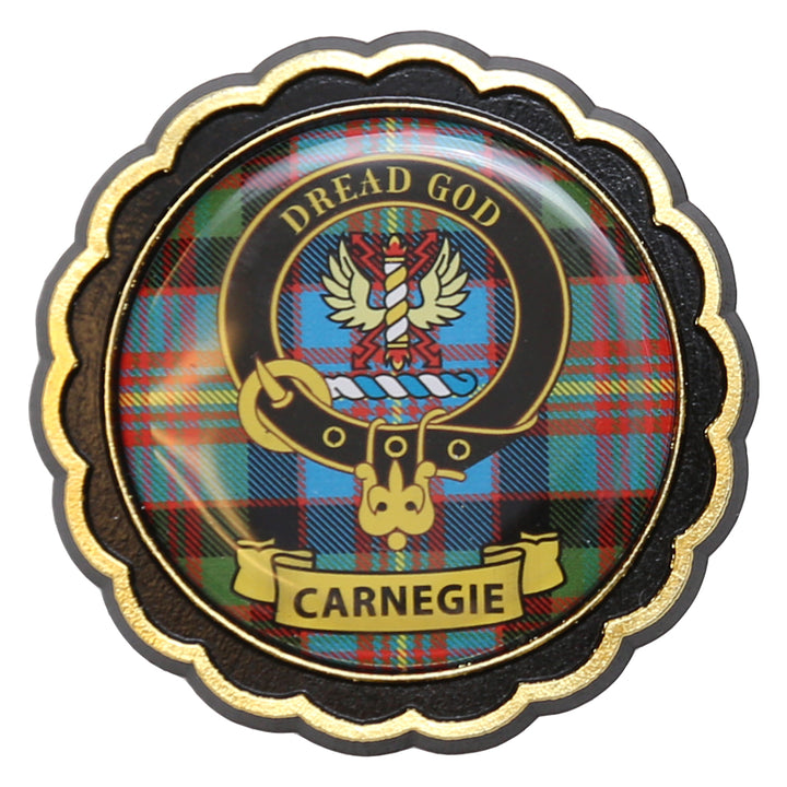 Clan Crest Fridge Magnet - Carnegie