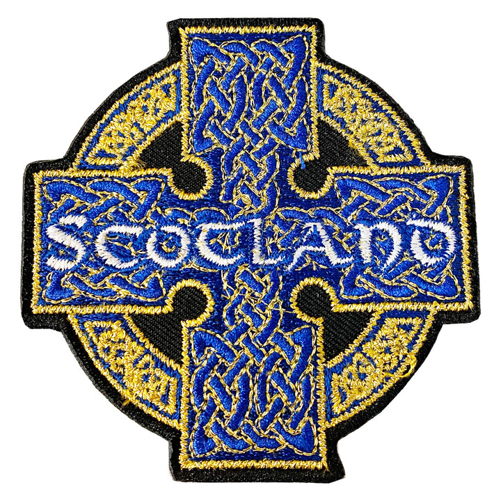Celtic Knot Cross Scotland Patch