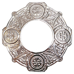 Celtic Plaid Brooch