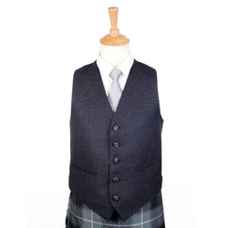 Charcoal Arrochar Braemar Tweed Vest