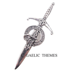 Clan Crest Kilt Pin - Charteris