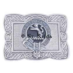 Clan Crest Belt Buckle - Chattan