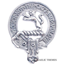 Clan Crest Cap Badge - Chattan