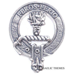 Clan Crest Cap Badge - Chisholm
