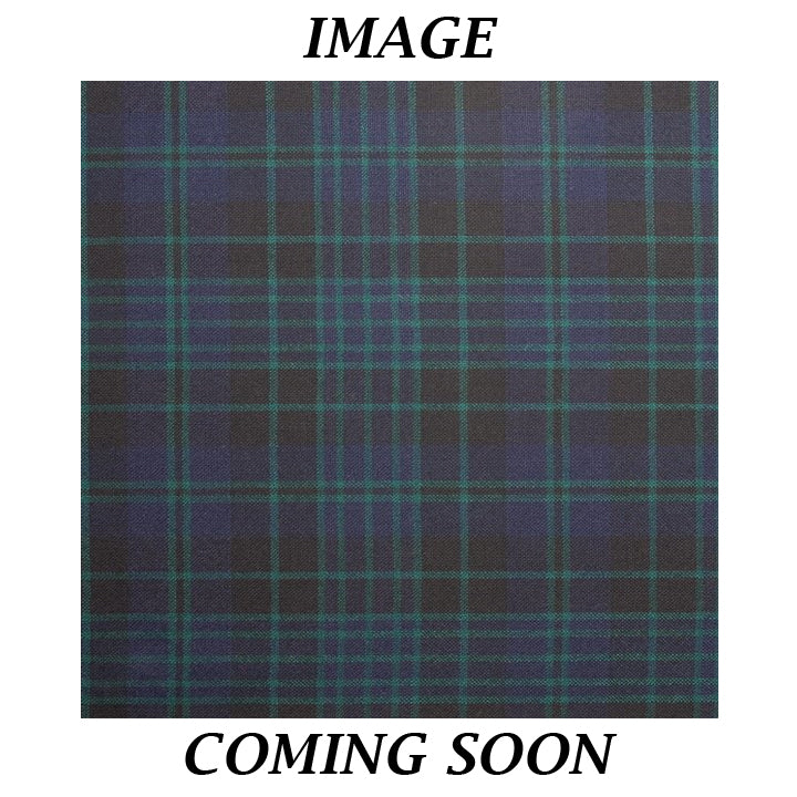 Tartan Shawl - Clergy Green Ancient