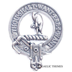 Clan Crest Cap Badge - Cranstoun