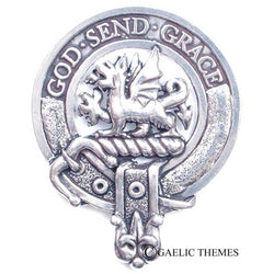 Clan Crest Cap Badge - Crichton