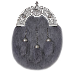 Dress Antique Thistle Sporran Grey