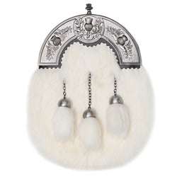 Dress Antique Thistle Sporran White