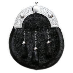 Dress Chrome Black Sporran