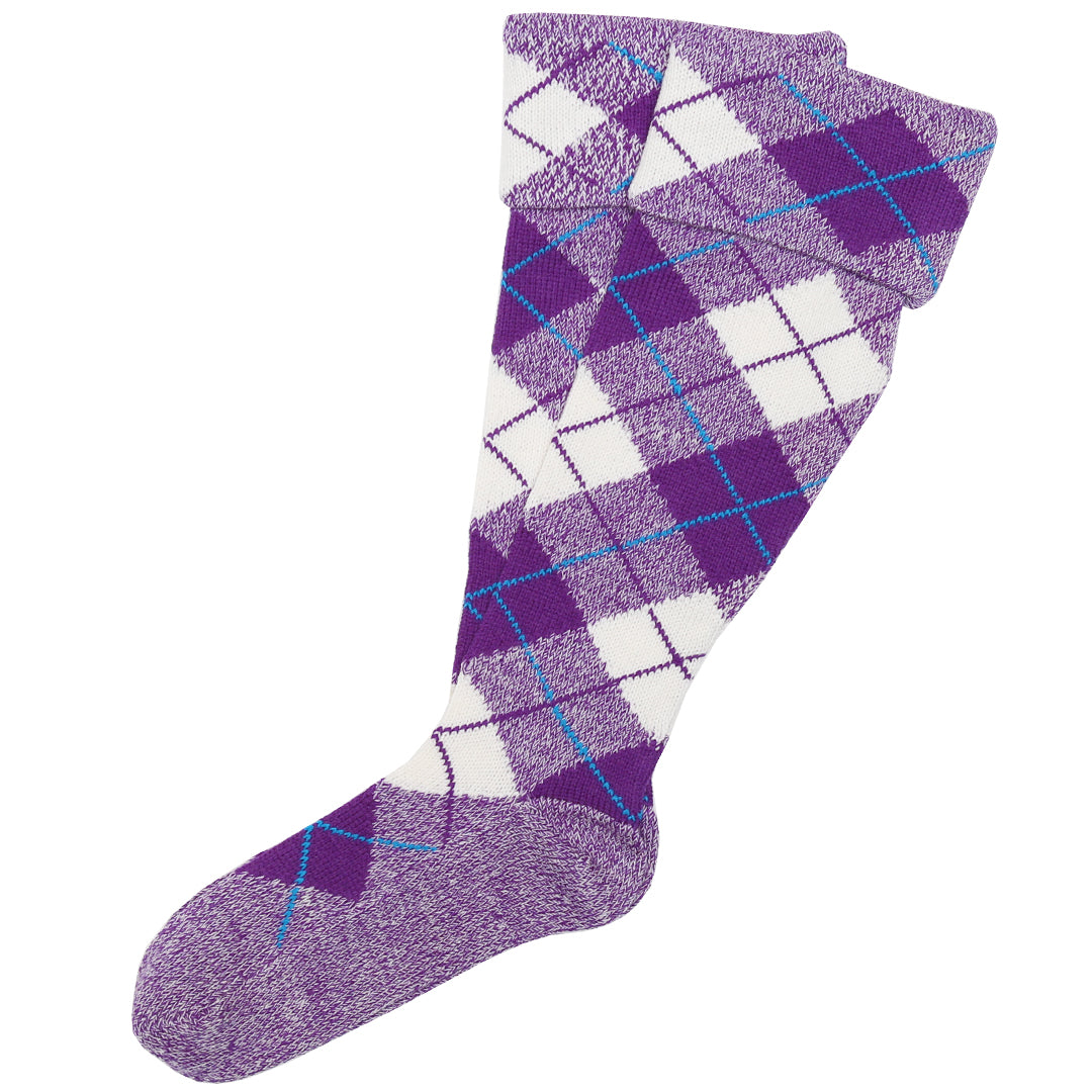 Dress Purple McGregor Tartan Hose