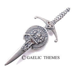 Clan Crest Kilt Pin - Dundas