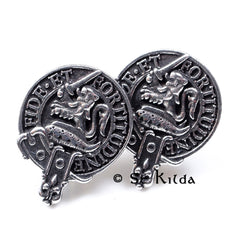 Clan Crest Cufflinks - Farquharson