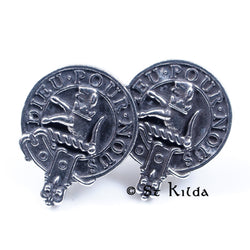 Clan Crest Cufflinks - Fletcher