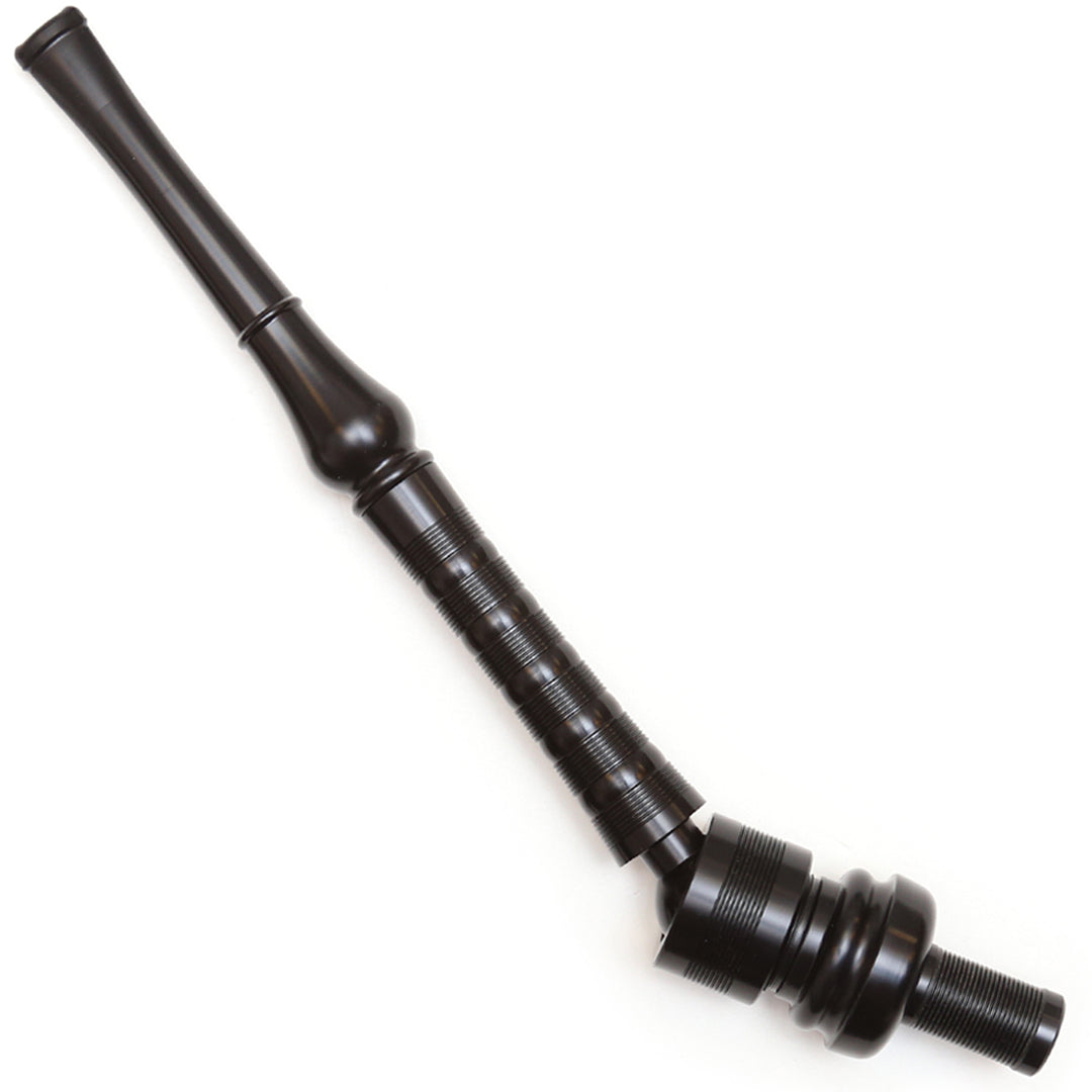 Flexible Blowpipe (Free Flow) - Regular Size Black Projecting Mount