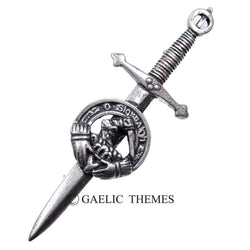 Clan Crest Kilt Pin - Fox