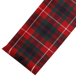 Fine Weight Tartan Scarf - Fraser of Lovat Modern