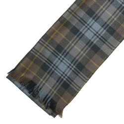 Fine Weight Tartan Scarf - Gordon Weathered