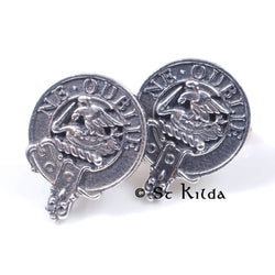 Clan Crest Cufflinks - Graham