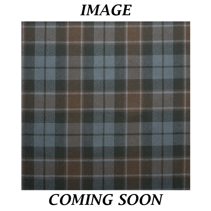 Fine Weight Tartan Scarf - Graham of Menteith Weathered