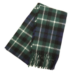 Lambswool Tartan Scarf - Graham of Montrose Modern