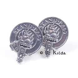 Clan Crest Cufflinks - Grant
