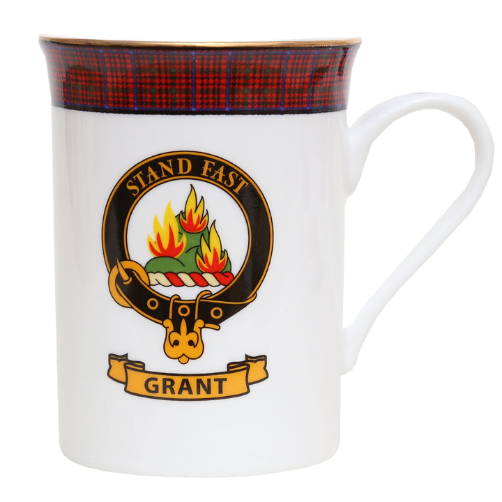 Clan Crest China Mug - Grant