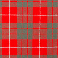 Hamilton Red Weathered Tartan