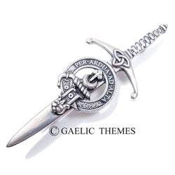 Clan Crest Kilt Pin - Hannay