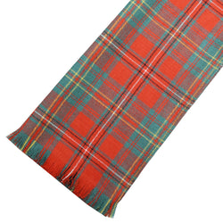 Fine Weight Tartan Scarf - Hay Ancient