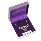 HeatherGems - Celtic Silver Necklace Boxed