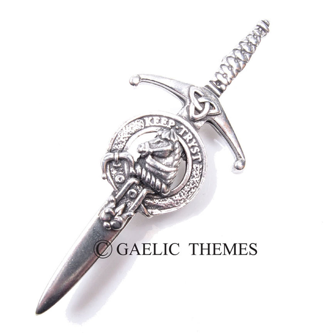 Clan Crest Kilt Pin - Hepburn