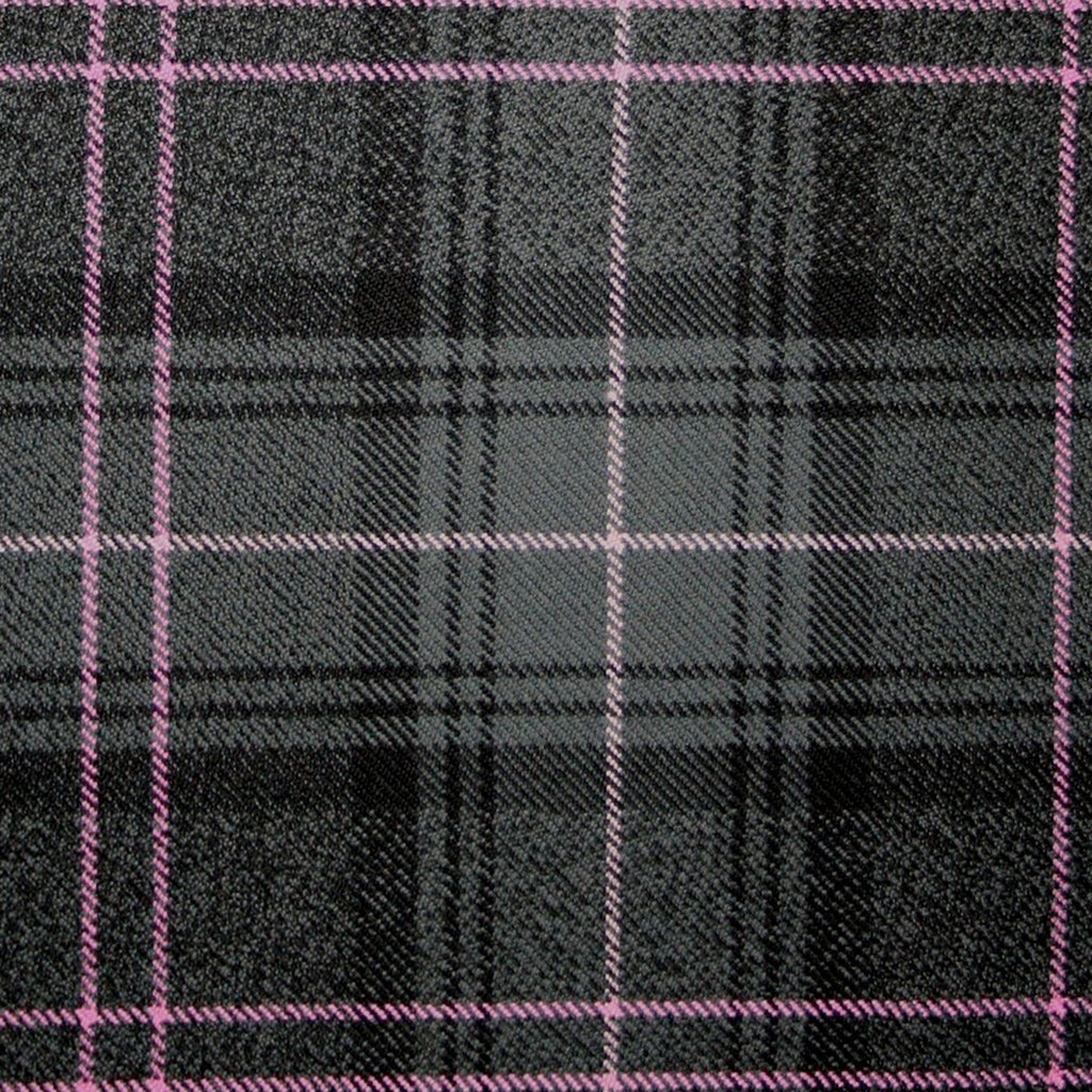 Grey and pink cheap tartan kilt