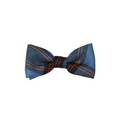 Boy's Tartan Bow Tie - Home Ancient