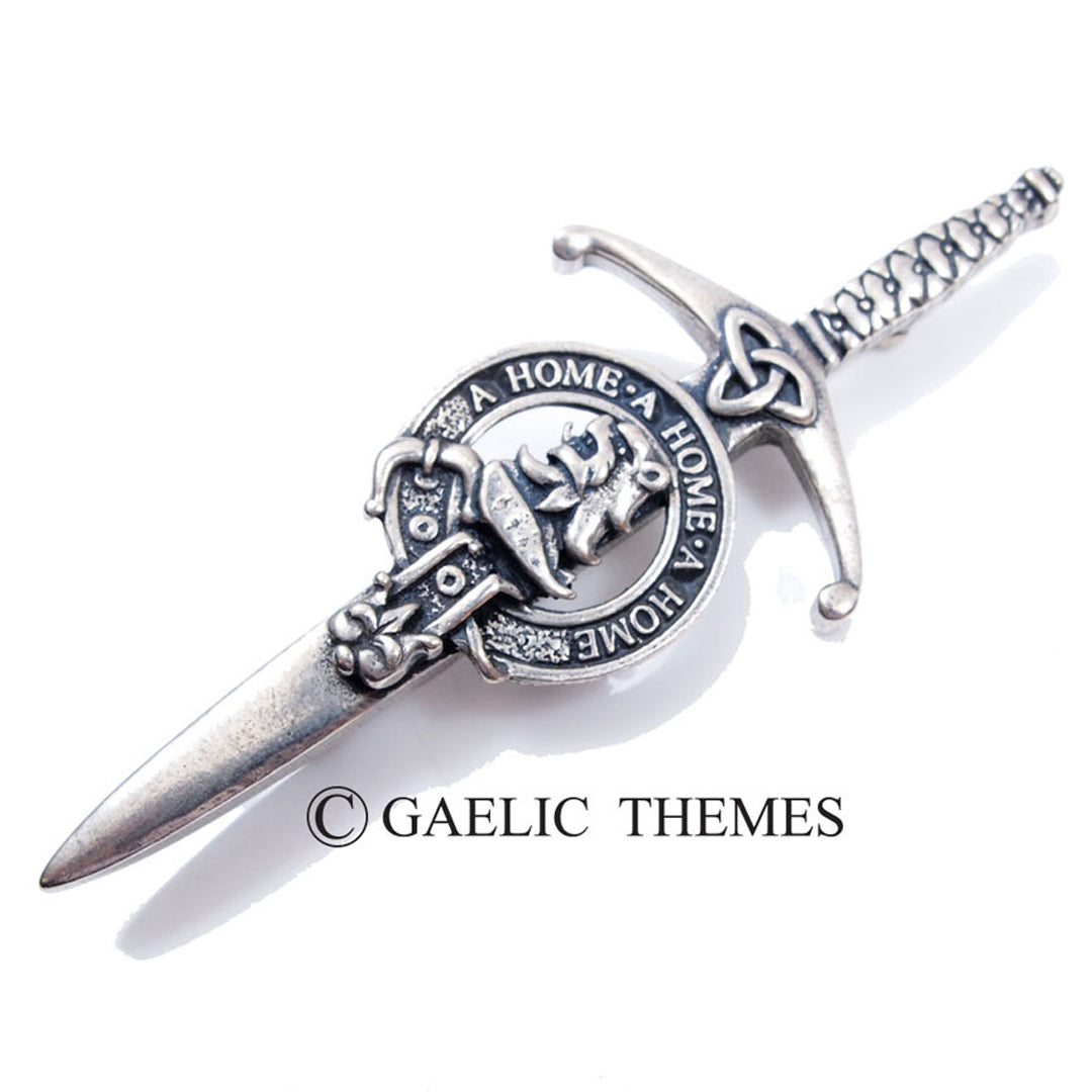 Clan Crest Kilt Pin - Home