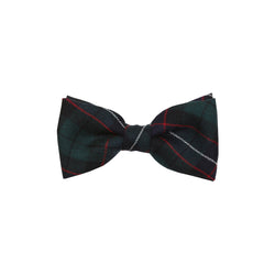 Boy's Tartan Bow Tie - Hunter Modern