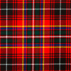 Innes Red Modern Tartan