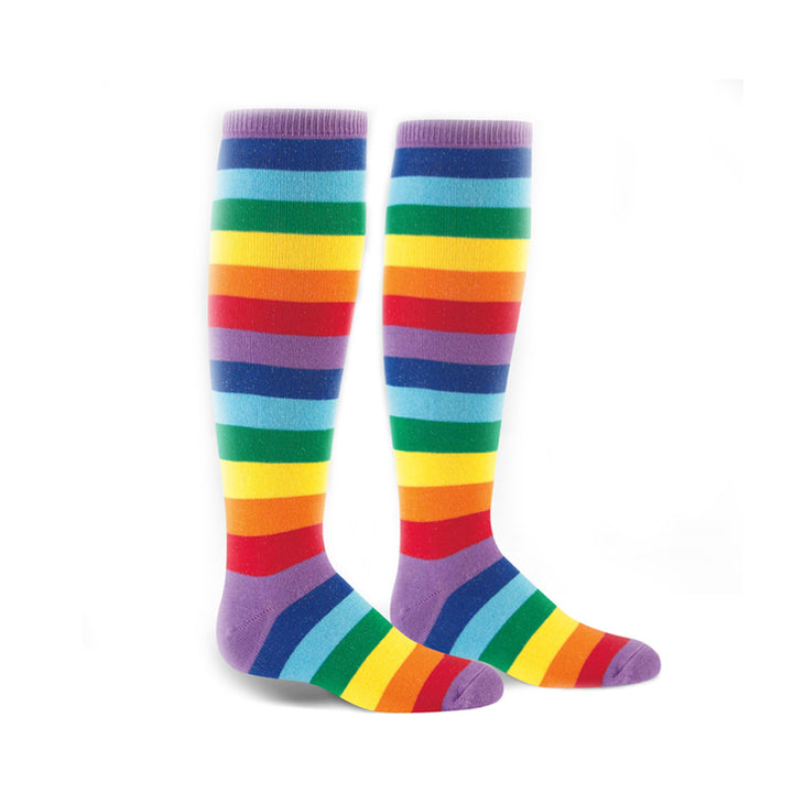 Jr. Practice Knee High Socks (Rainbow)