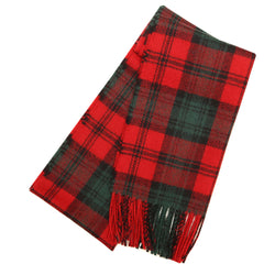Lambswool Tartan Scarf - Kerr Modern