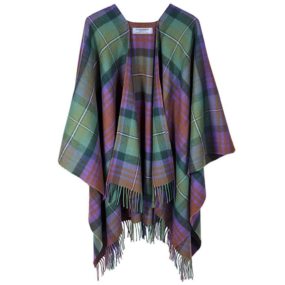 Lambswool Tartan Cape - Isle of Skye