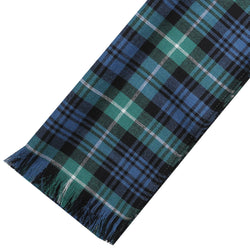 Fine Weight Tartan Scarf - Lamont Ancient
