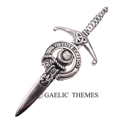 Clan Crest Kilt Pin - Leask