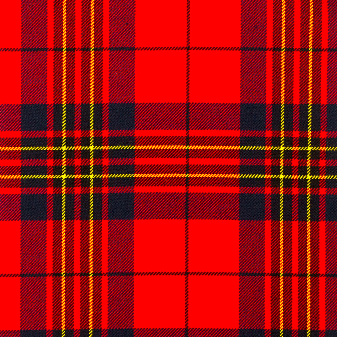 Leslie Red Modern Tartan