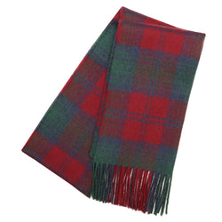 Lambswool Tartan Scarf - Lindsay Modern
