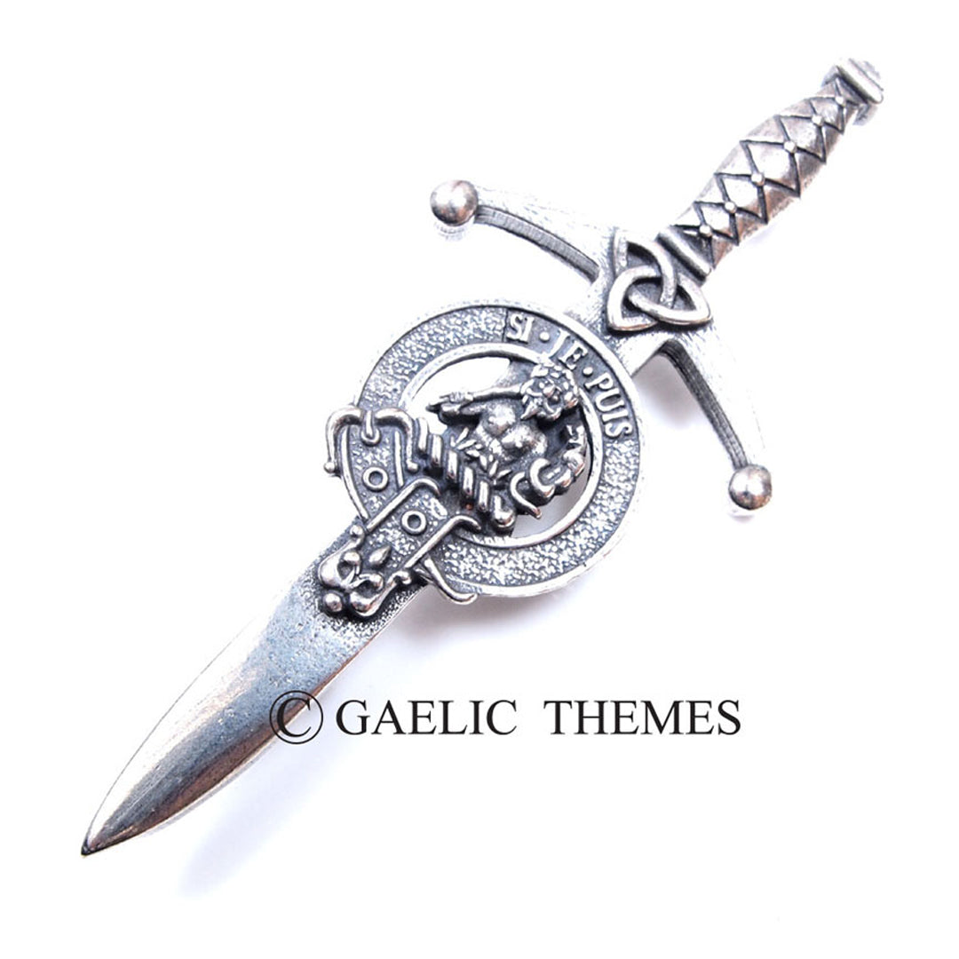 Clan Crest Kilt Pin - Livingstone
