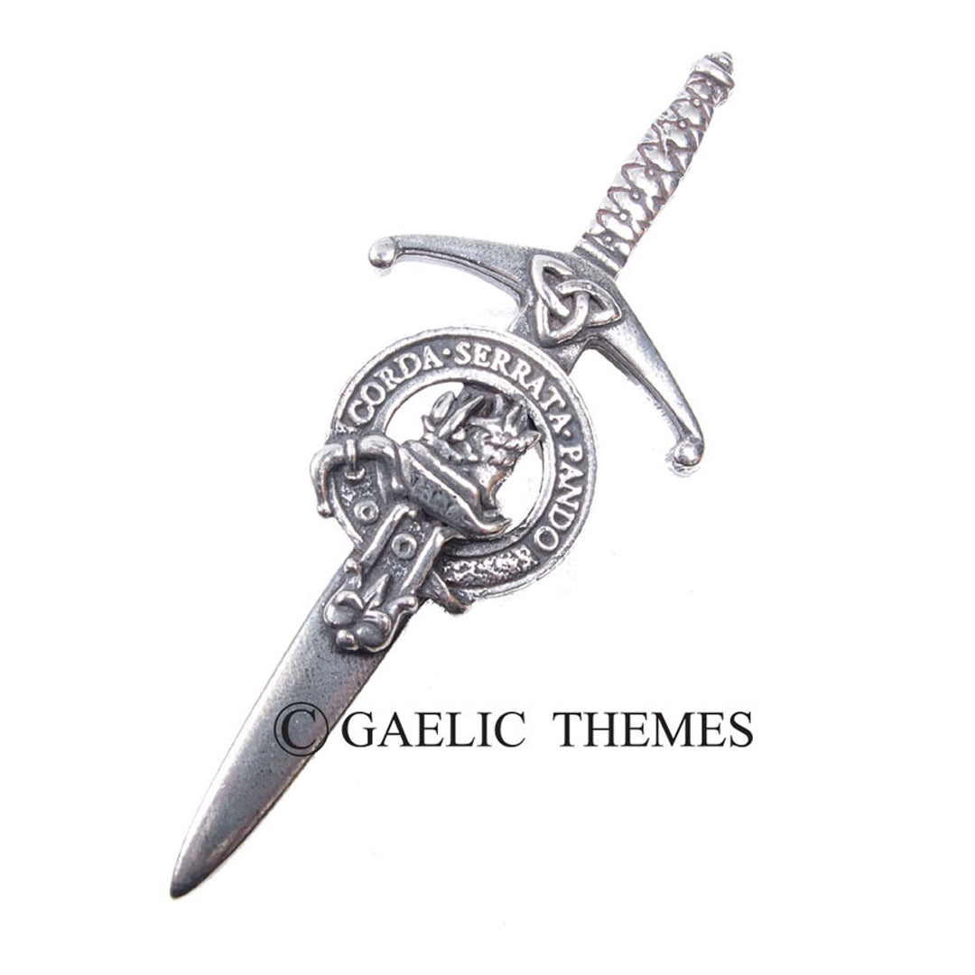 Clan Crest Kilt Pin - Lockhart