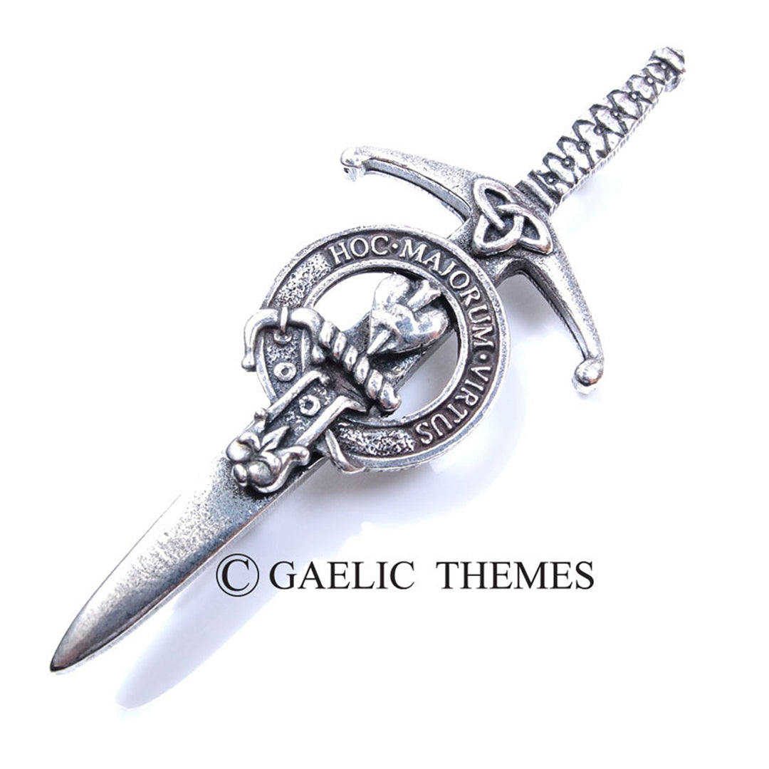 Clan Crest Kilt Pin - Logan