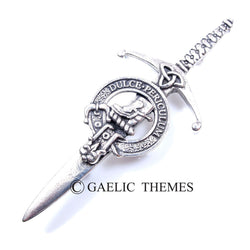 Clan Crest Kilt Pin - MacAulay