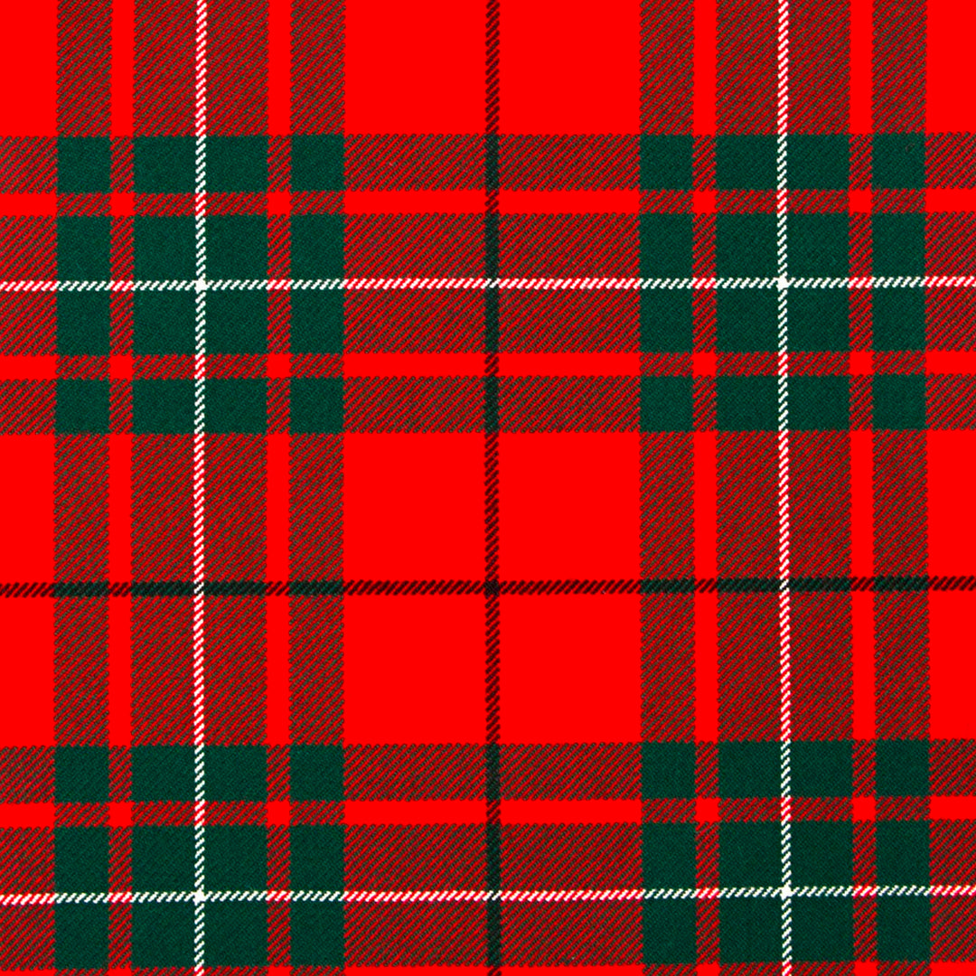 MacAuley Red Modern Tartan